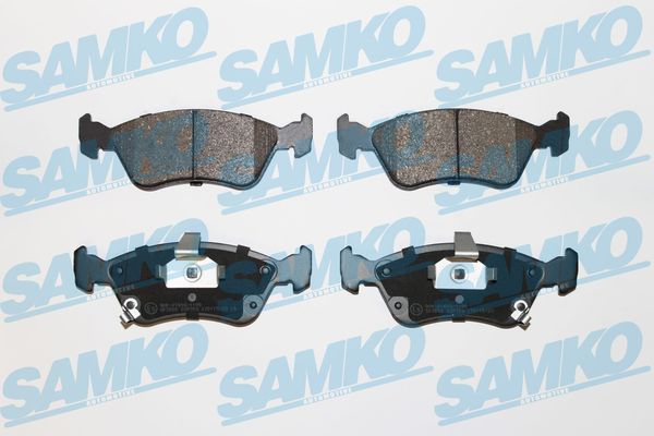 Sada brzdových destiček, kotoučová brzda SAMKO 5SP709
