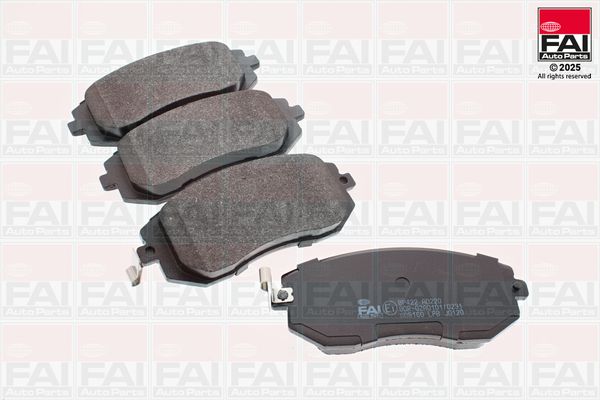 Zestaw klocków hamulcowych, hamulce tarczowe FAI AUTOPARTS BP422