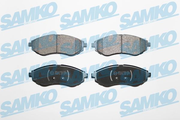 Sada brzdových destiček, kotoučová brzda SAMKO 5SP1080