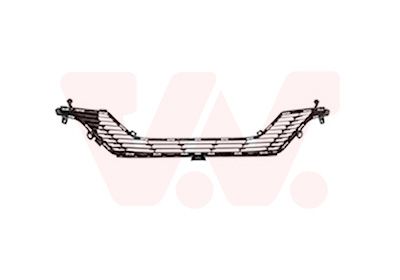 Kratka wentylacyjna, zderzak VAN WEZEL 4043590