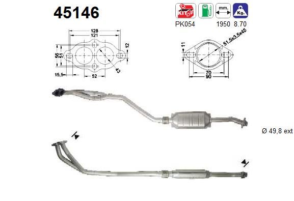 Katalizator AS 18301728178