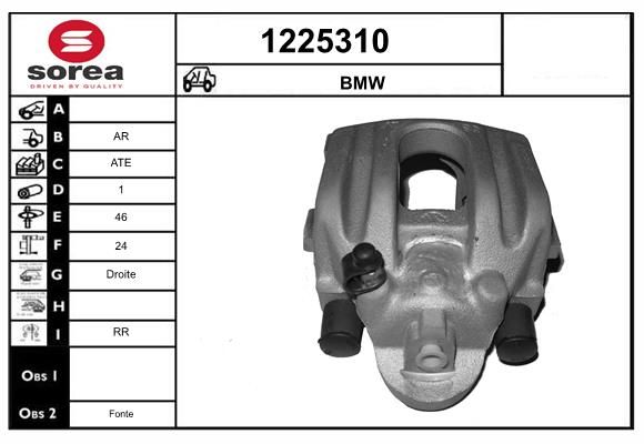 ETRIER DE FREIN - BMW / AR