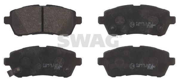 Levně Sada brzdových destiček, kotoučová brzda SWAG 83 91 6771