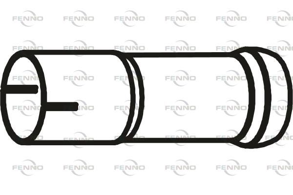 Rura wydechowa FENNO P3795