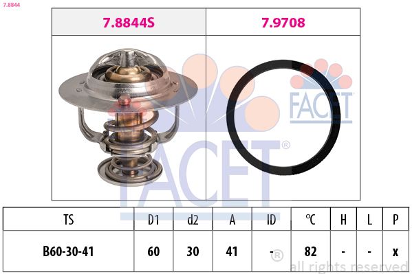 Thermostat, liquide de refroidissement