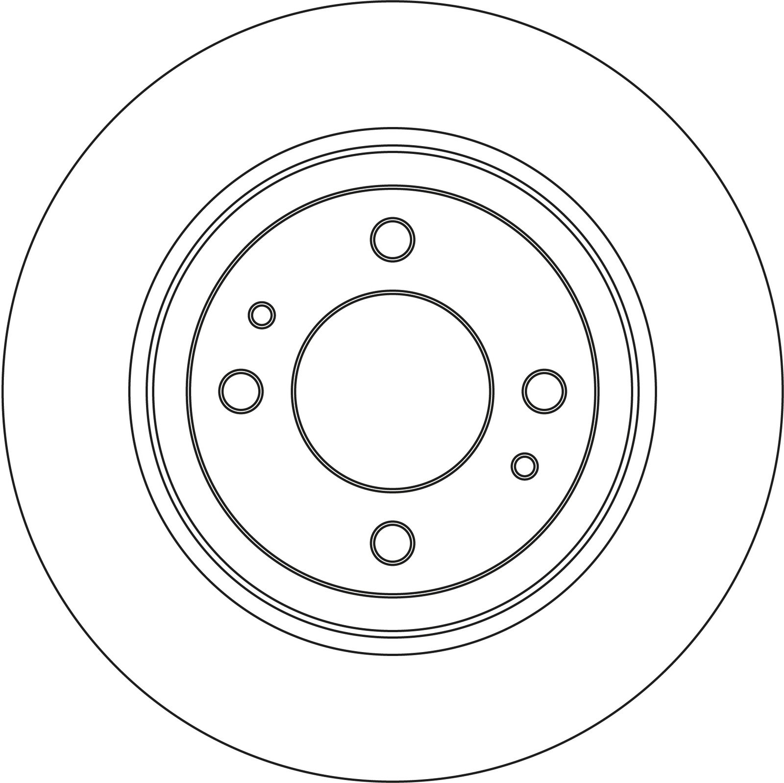 Disc frana TRW DF6561