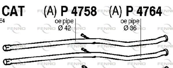 Rura wydechowa FENNO 1731E6