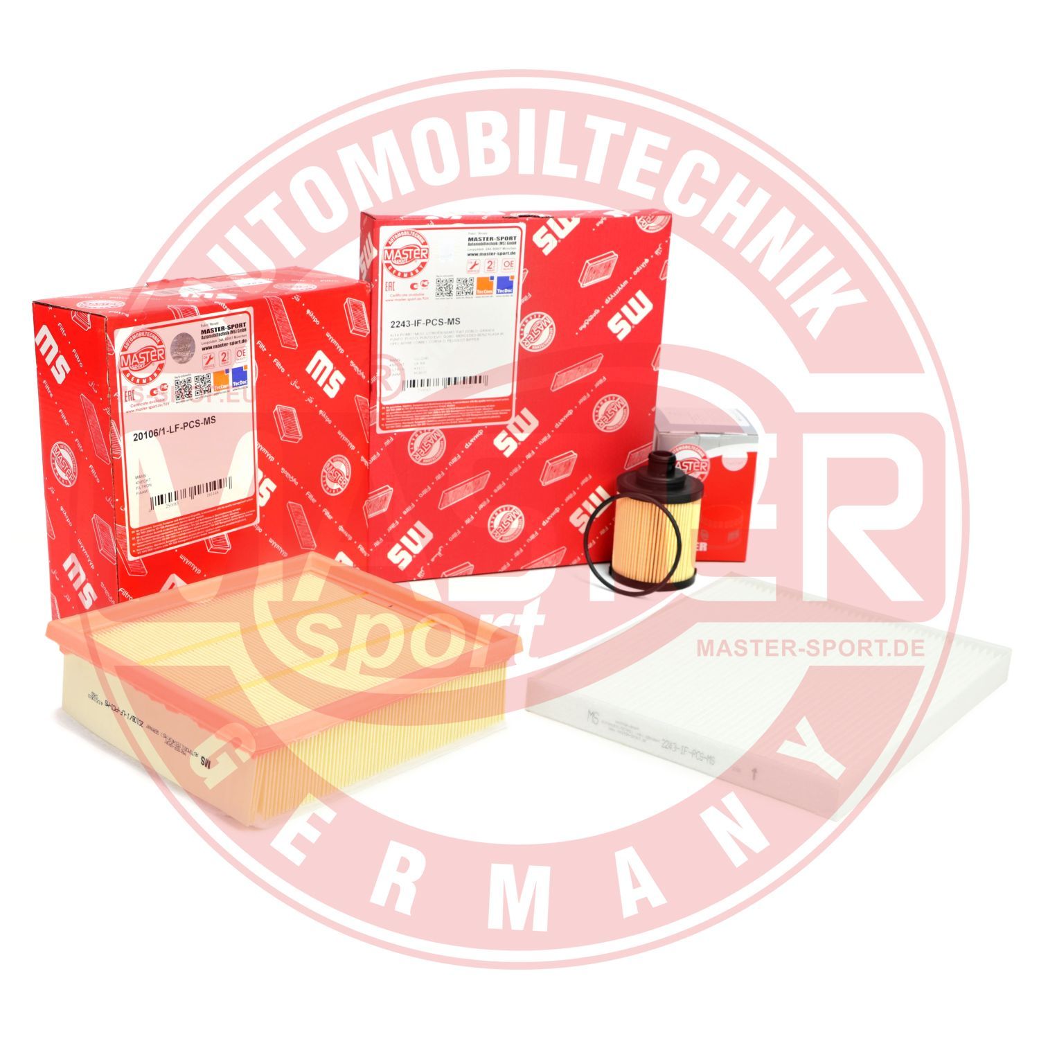 E-shop Filter - Sada MASTER-SPORT GERMANY 450001402