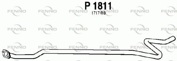 Rura wydechowa FENNO P1811