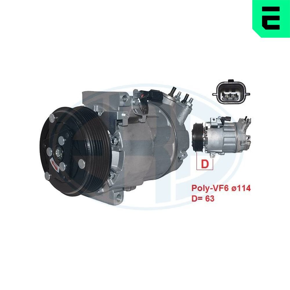 Compresor, climatizare ERA 670058