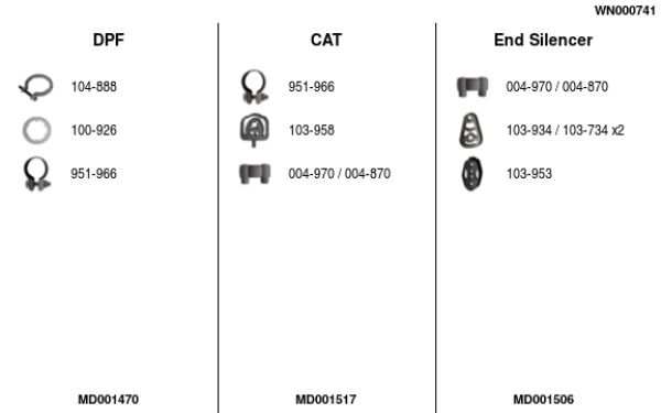 Układ wydechowy FA1 WN000741