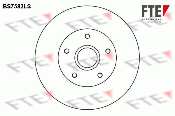 Tarcza hamulcowa FTE 9071402
