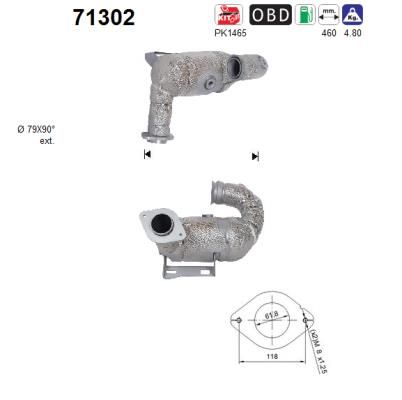 Katalizator AS 71302