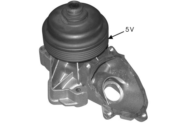 Pompe à eau, refroidissement du moteur