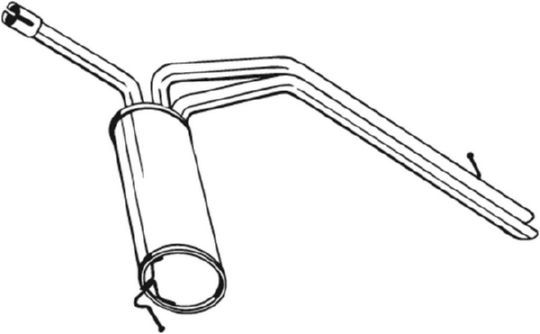 Tłumik końcowy BOSAL 281-795