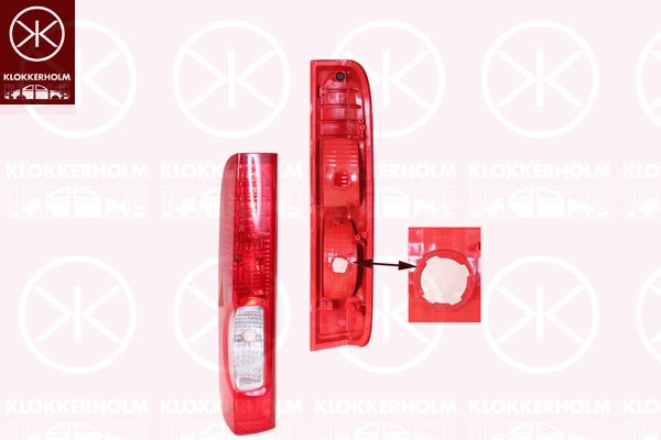 Lampa tylna zespolona KLOKKERHOLM 50890716