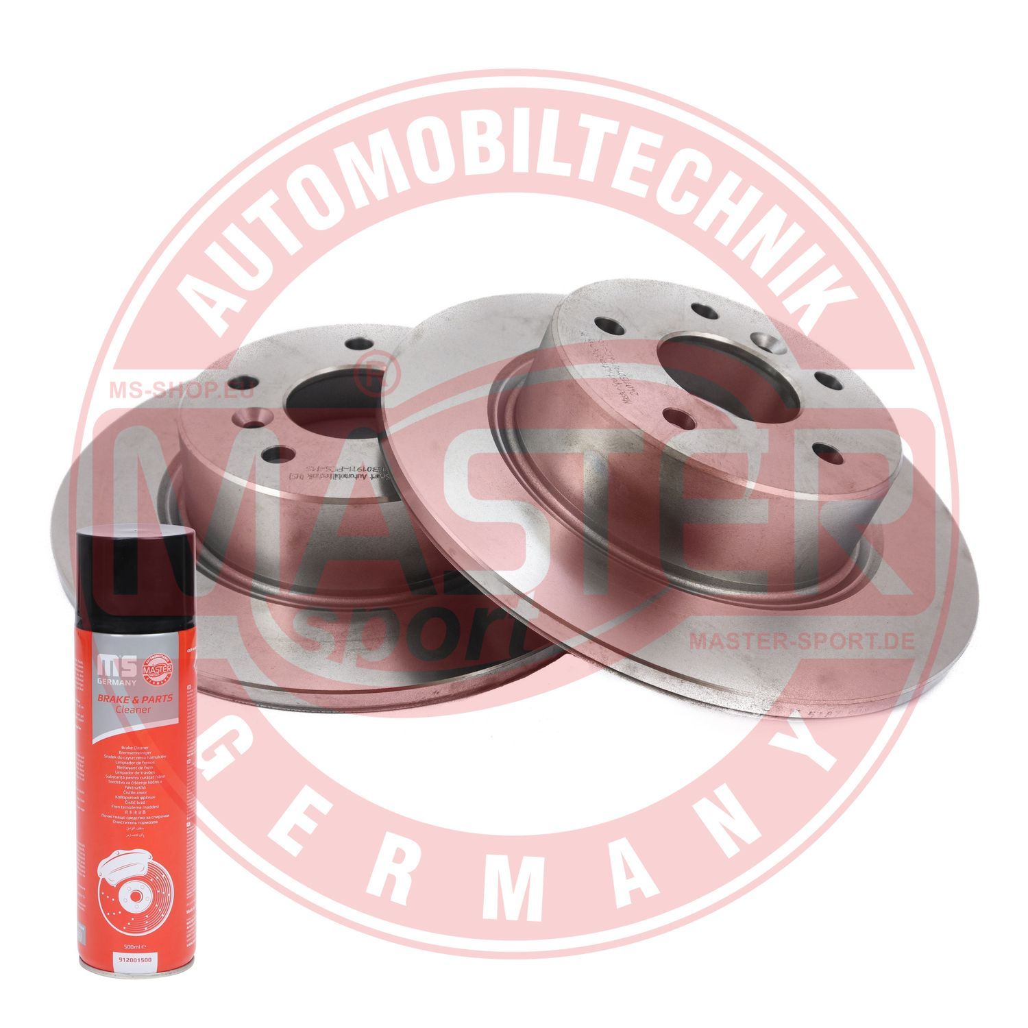 Tarcza hamulcowa MASTER-SPORT GERMANY 24011301911-SET-MSP