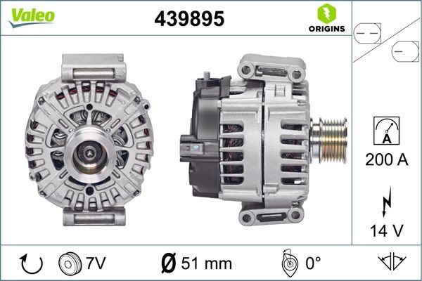 Alternator VALEO 439895