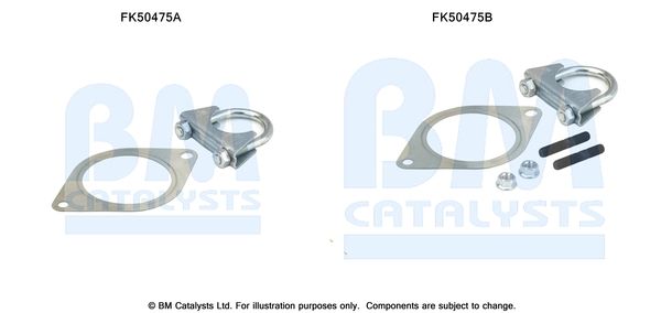 Zestaw montażowy, rura wydechowa BM CATALYSTS FK50475
