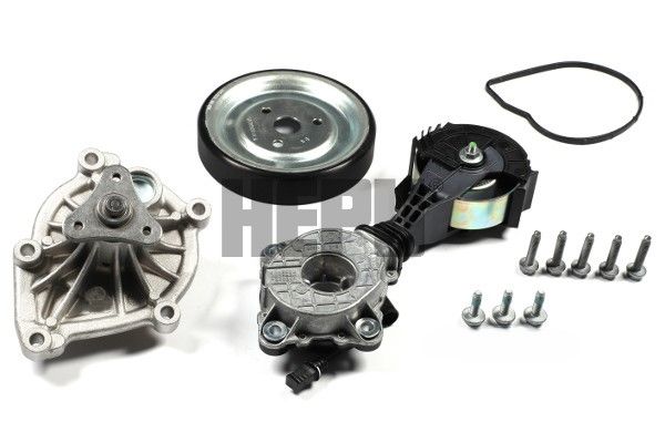 Pompa apa + Set curea transmisie cu caneluri HEPU PK08101