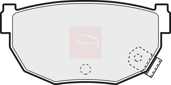 Apec - Rear Brake Pad Set