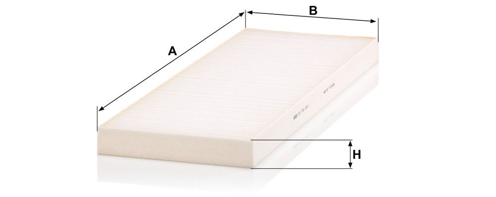 Levně Filtr, vzduch v interiéru MANN-FILTER CU 50 001