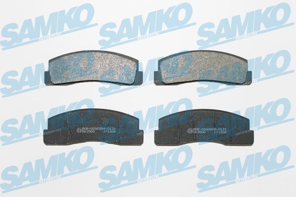Sada brzdových destiček, kotoučová brzda SAMKO 5SP179