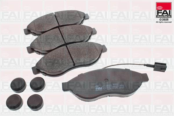 Zestaw klocków hamulcowych, hamulce tarczowe FAI AUTOPARTS BP403