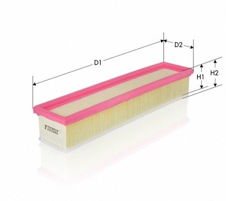 Filtr powietrza TECNECO FILTERS AR2059PMS