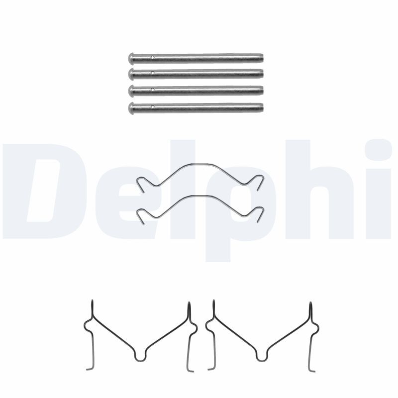 Sada příslušenství, obložení kotoučové brzdy DELPHI LX0306