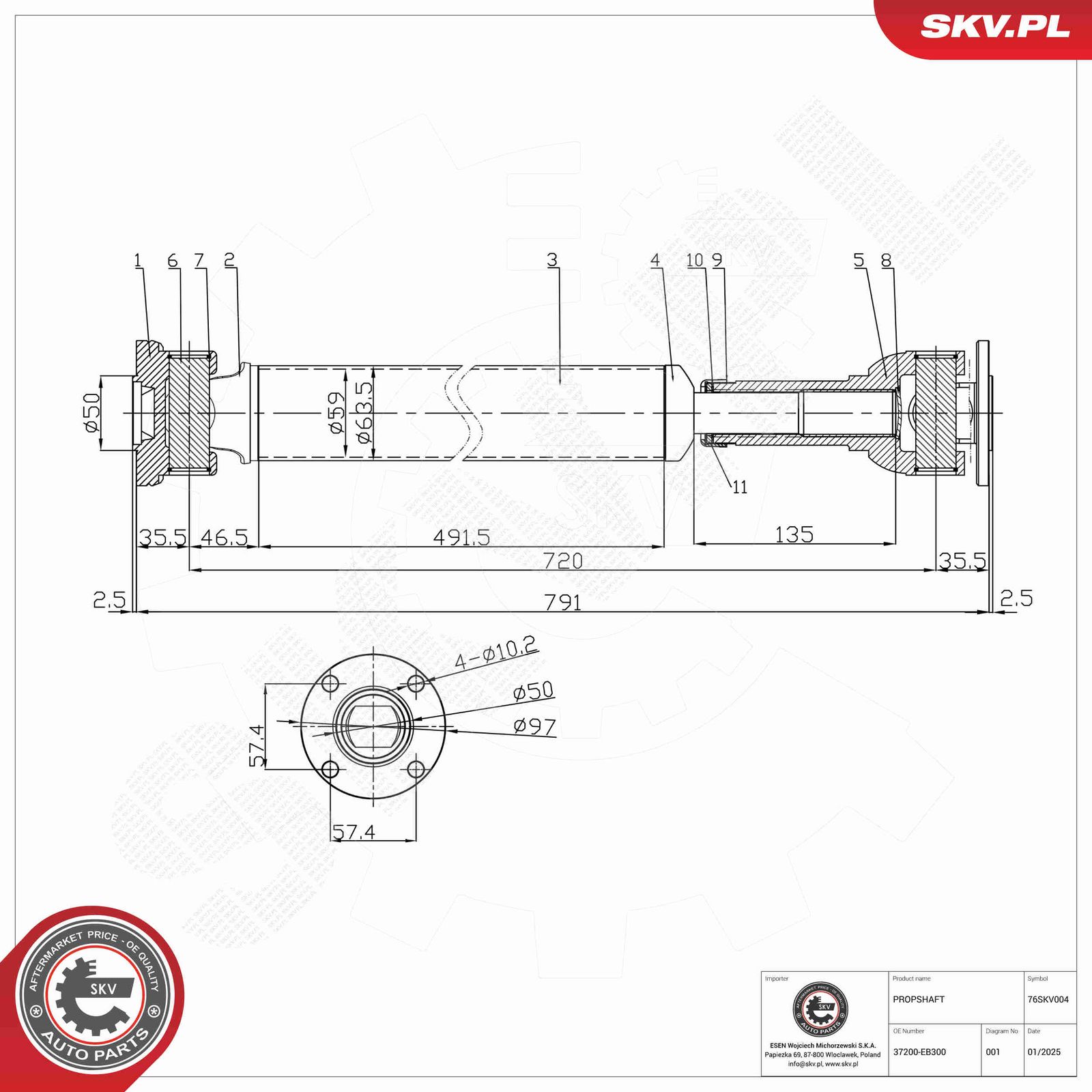 Planetara ESEN SKV 76SKV004