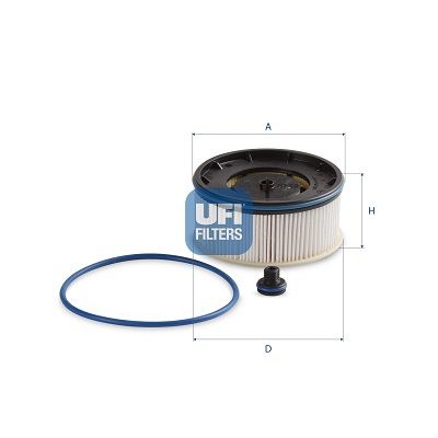 filtru combustibil UFI 26.140.00