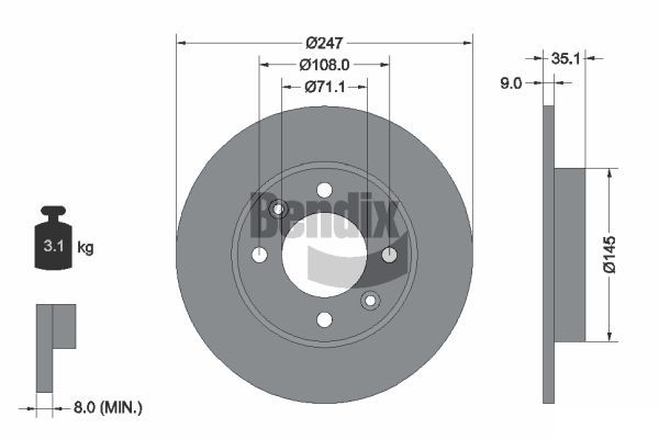 Disque de frein