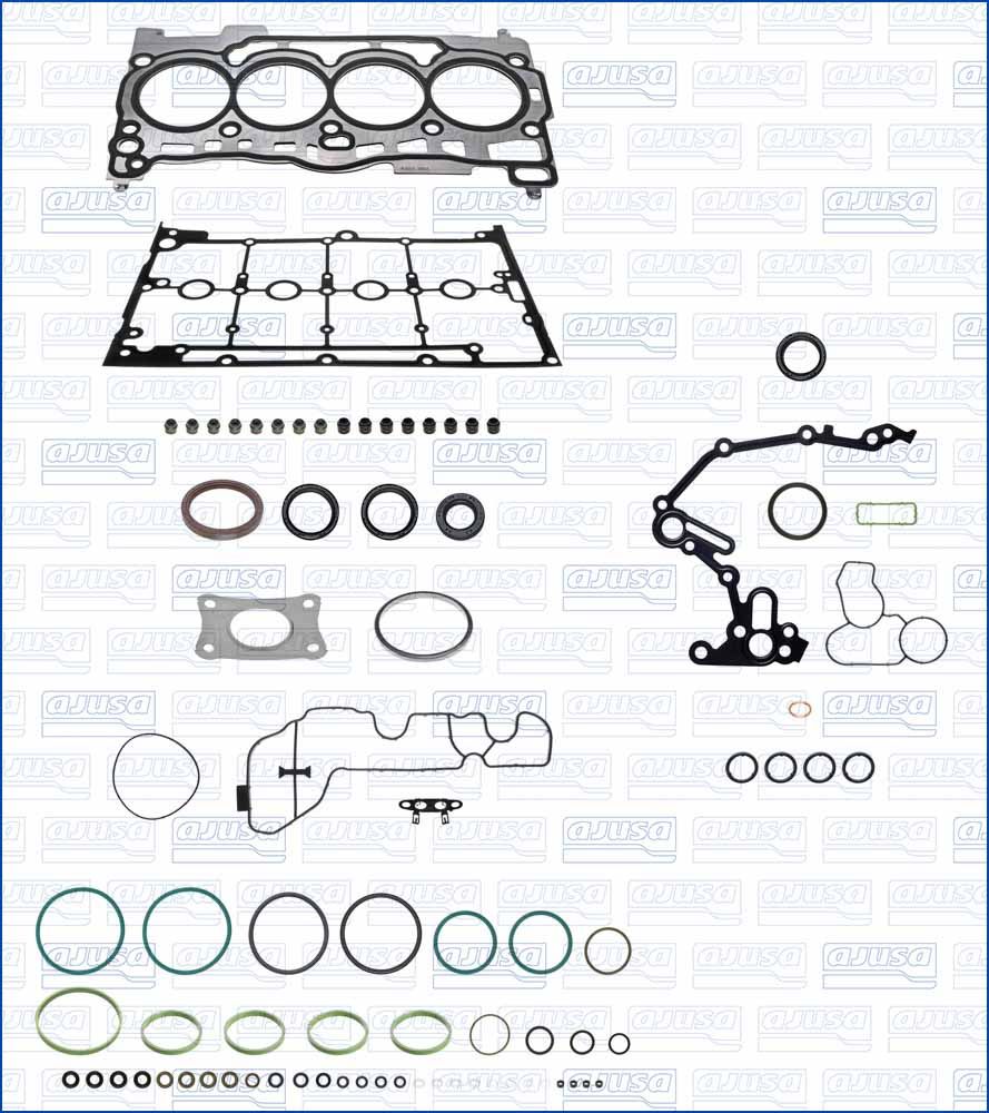 Tihendite täiskomplekt, Mootor