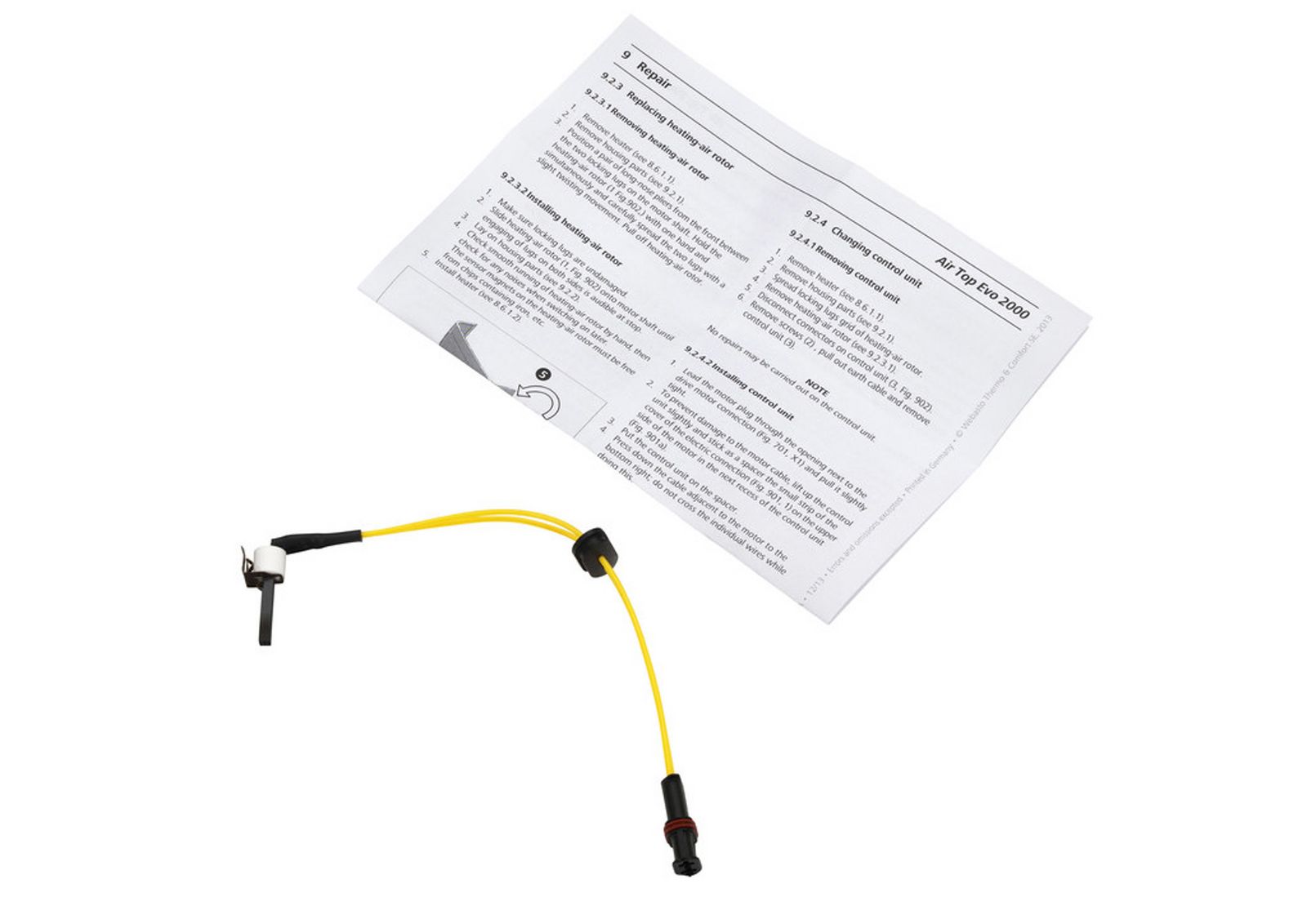 Bujie incandescenta, incalzire auxiliara WEBASTO 9034038B