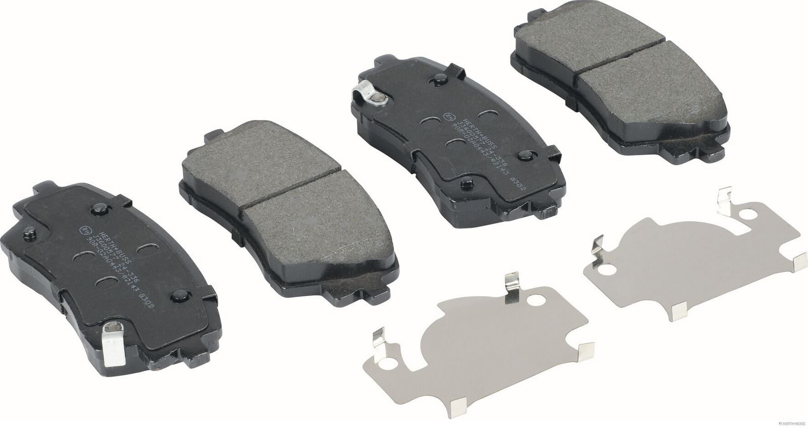 set placute frana,frana disc HERTH+BUSS JAKOPARTS J3600577