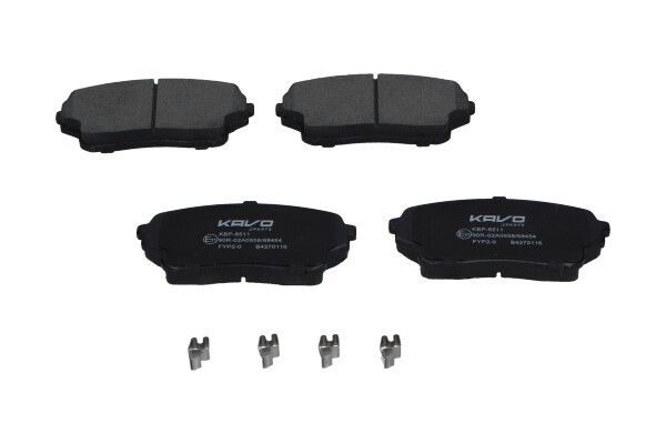 set placute frana,frana disc KAVO PARTS KBP-8511