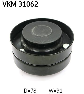 Levně Vratná/vodicí kladka, klínový žebrový řemen SKF VKM 31062
