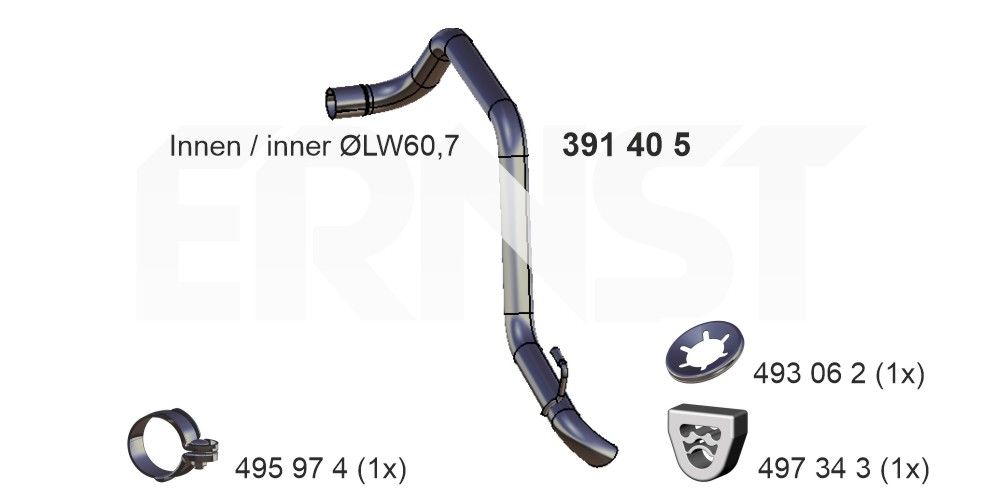 Racord evacuare ERNST 391405