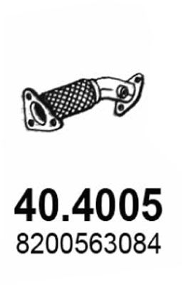 Rura wydechowa ASSO 40.4005