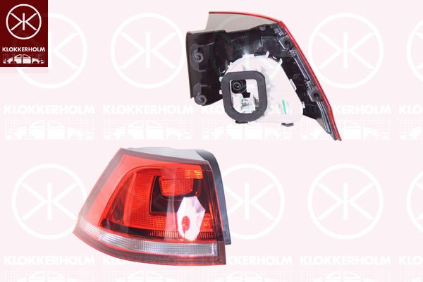 Lampa tylna zespolona KLOKKERHOLM 95350734A1