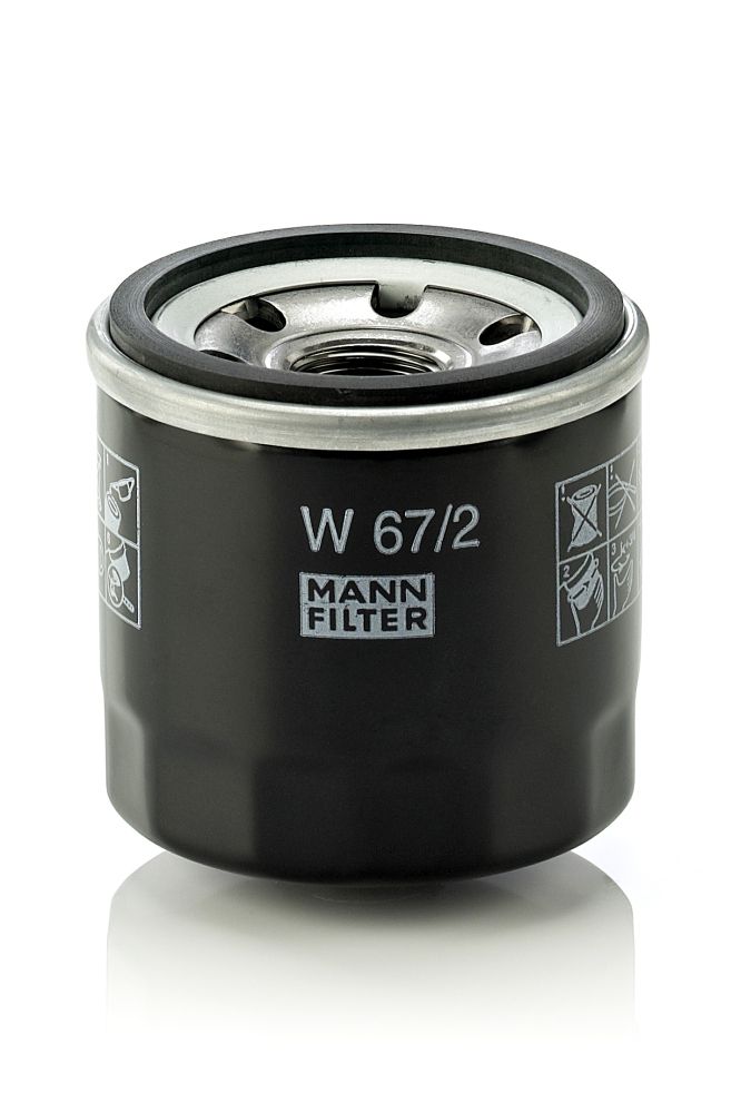 Olejový filter MANN-FILTER W 67/2