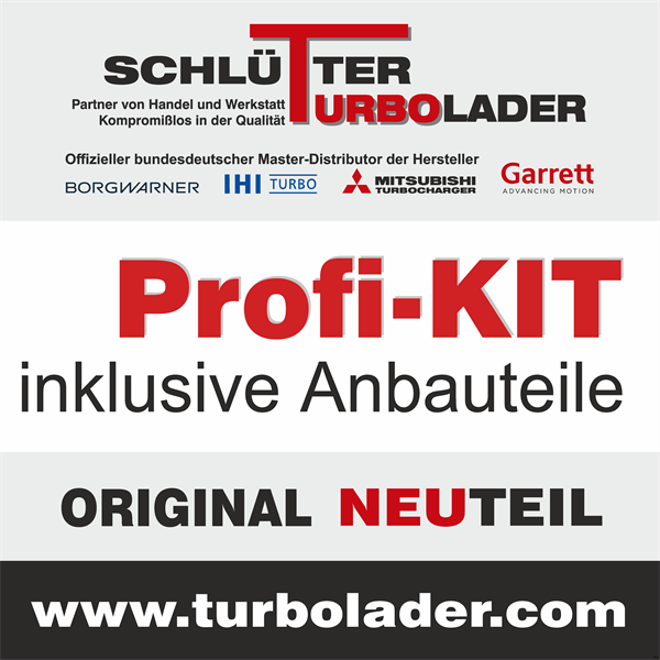Levně Dmychadlo, plnění SCHLÜTTER TURBOLADER 166-05320