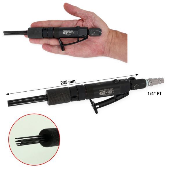 E-shop Ihlový odstraňovač hrdze (stlačený vzduch) KS TOOLS 515.3980