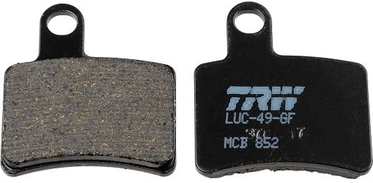 set placute frana,frana disc TRW Organic Allround MCB852