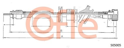 Linka tachografu COFLE 92.S05005