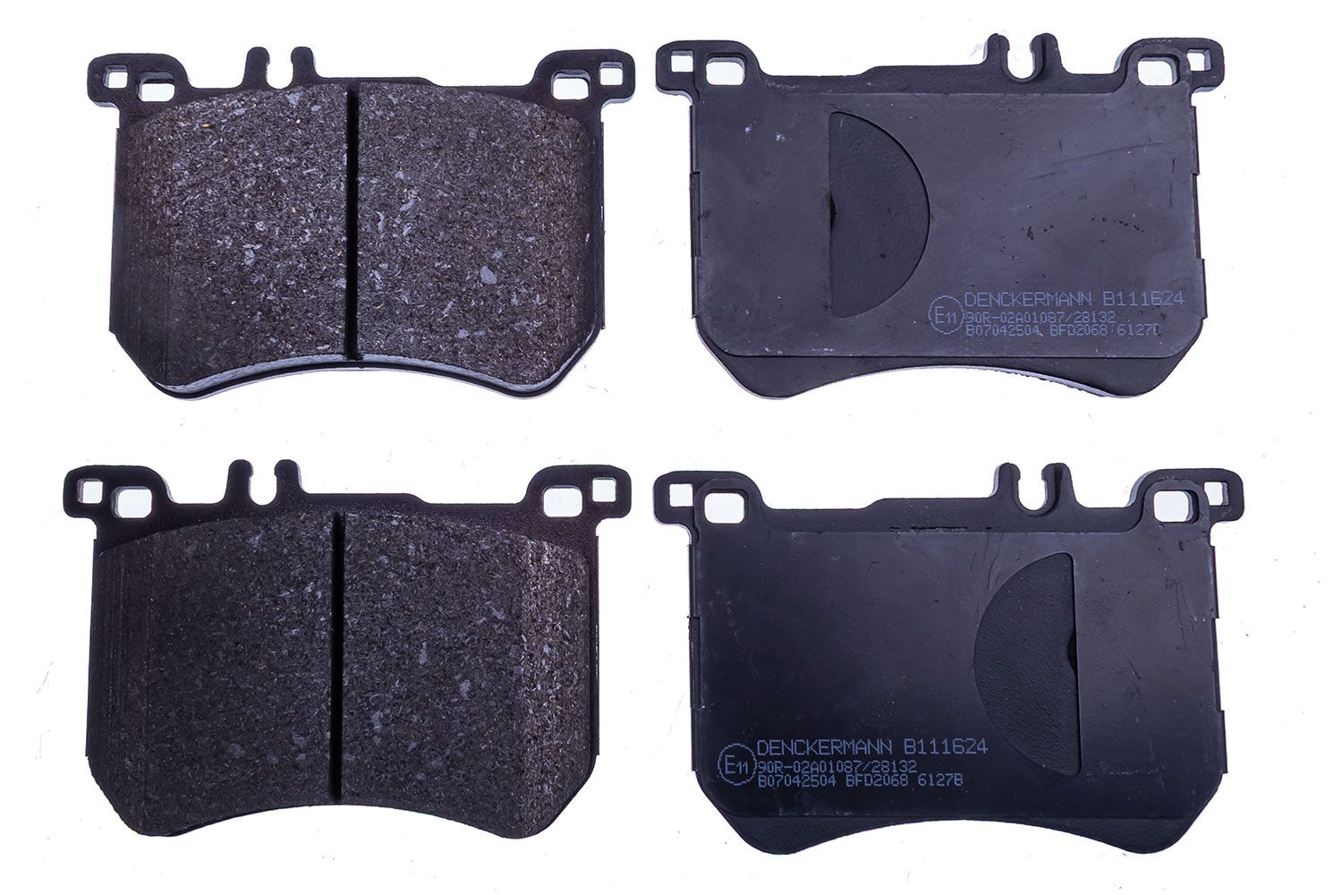 set placute frana,frana disc DENCKERMANN B111624