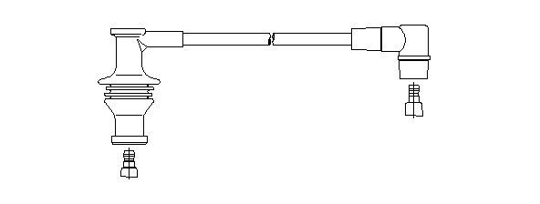 Przewód zapłonowy BREMI 633/25