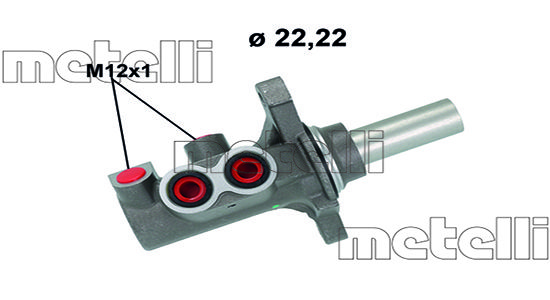Pompa centrala, frana METELLI 05-1268