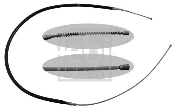 Тросик, cтояночный тормоз